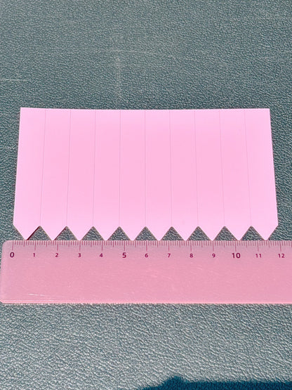 ラインラベル　ピンク　10枚