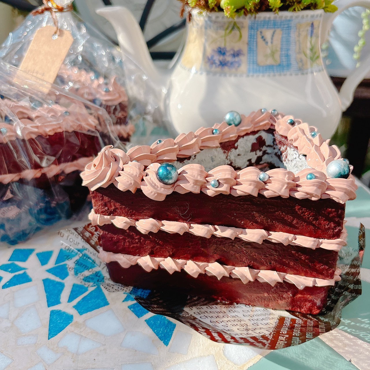 ショートケーキ鉢　　チョコレート
