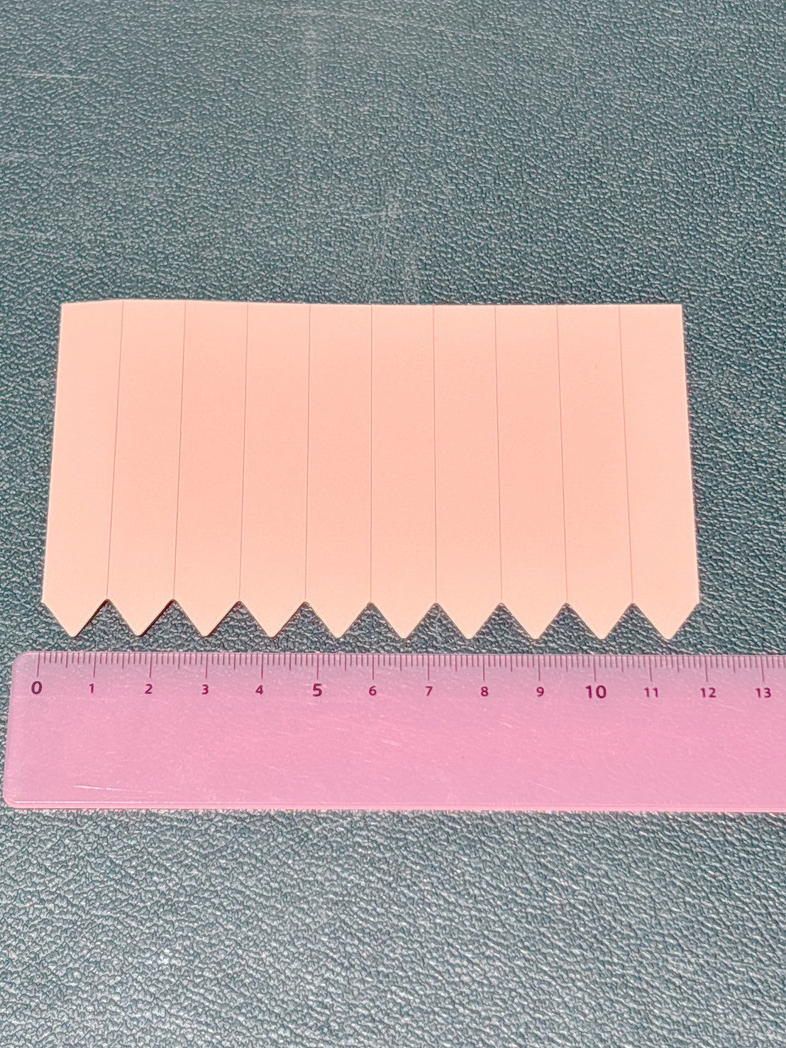 ラインラベル　サーモンピンク　50枚